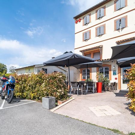 Hotel Restaurant Du Lauragais Logis De France Villefranche-de-Lauragais Dış mekan fotoğraf