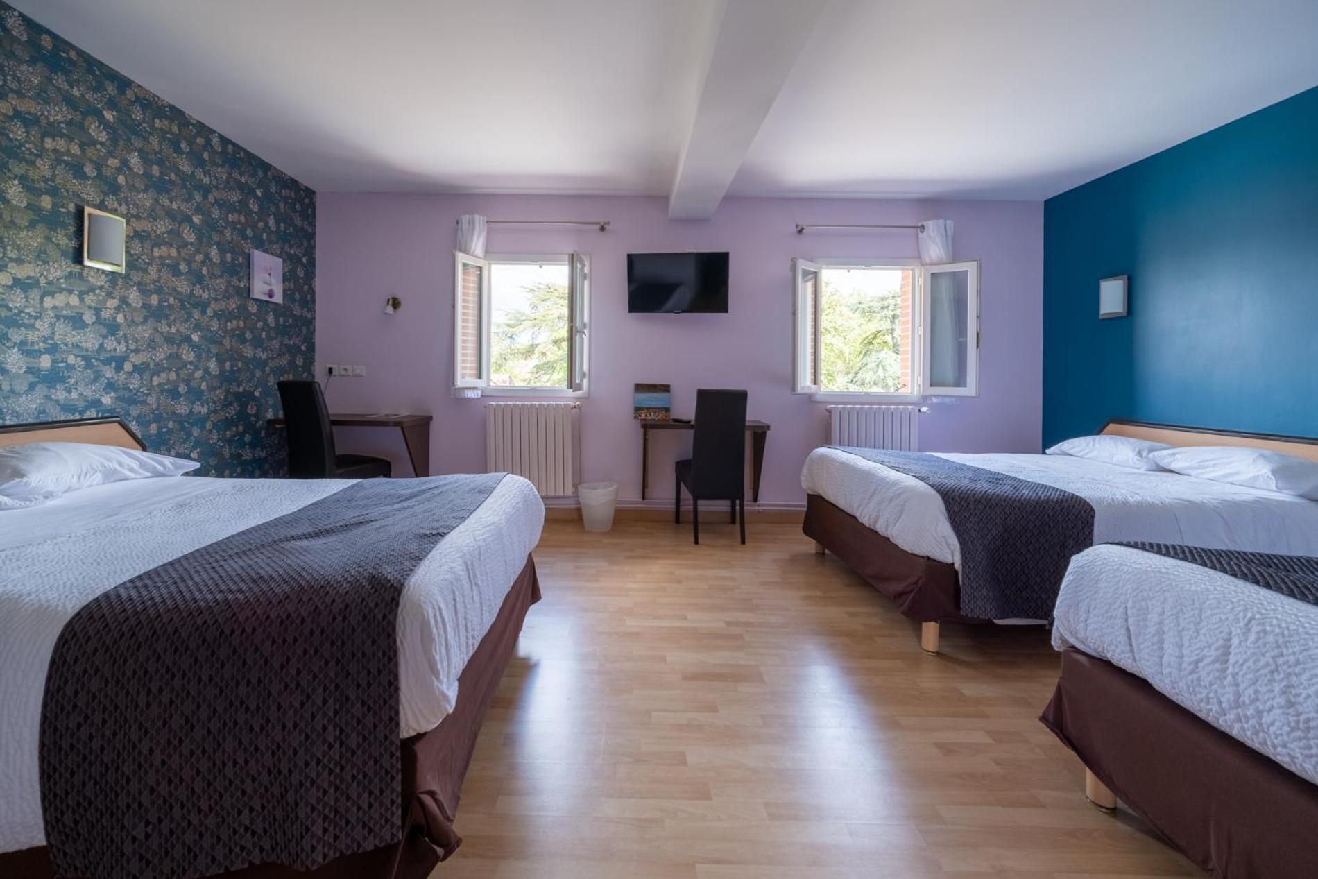 Hotel Restaurant Du Lauragais Logis De France Villefranche-de-Lauragais Dış mekan fotoğraf